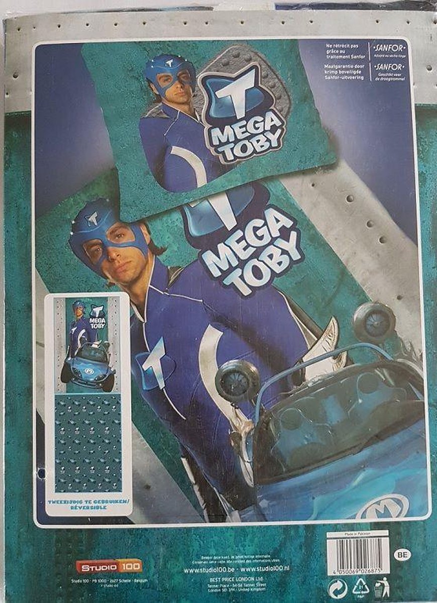 Mega Toby dekbedovertrek 140x200 | bol.com
