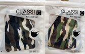 2 Mondkapjes Camouflage 100 % Katoen Verstelbaar Trendy Mond Masker