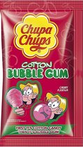 Chupa Chups Cotton Bubble Gum Kersen - 14 Stuks