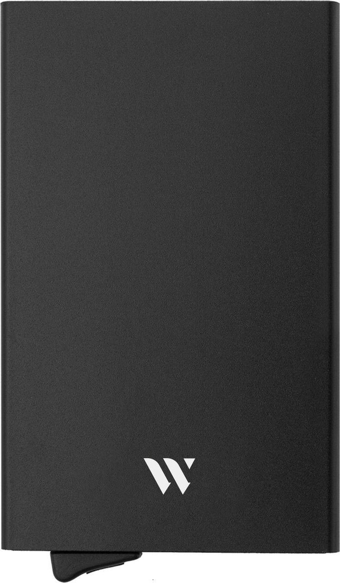 Wallix® Pasjeshouder - Aluminium - Uitschuifbaar - Unisex Creditcardhouder - RFID & NFC Beveiliging