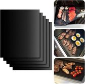 Teflon Bakmat 5 stuks - Barbecue Grill Mat - Ovenbeschermer - Anti kleef mat - Herbruikbaar - Afwasbaar - BBQ - Oven - Teflon