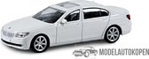 BMW 750 Li (Wit) 1/43 Rastar - Modelauto - Schaalmodel - Model auto - Miniatuurautos - Miniatuur auto - Schaal model