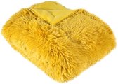 Luxe bed_deken_Brulo_Polyester_sprei_70x160 cm_Gewicht-280 GSM GSM__mosterd