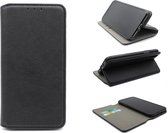 Samsung Galaxy Note 20 Hoesje Zwart - Luxe Kunstlederen Slim Portemonnee Book Case