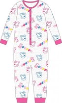 Peppa Pig onesie - pyjama - KATOEN - Maat 122 / 128 - 7 / 8 jaar