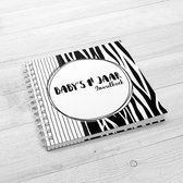 Invulboek SilliBeads - Baby's 1e jaar - Hardcover Wire-o (REEKS ZWART/WIT)