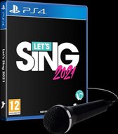 Koch Media Let's Sing 2021 + 1 Microphone Bundle Meertalig PlayStation 4