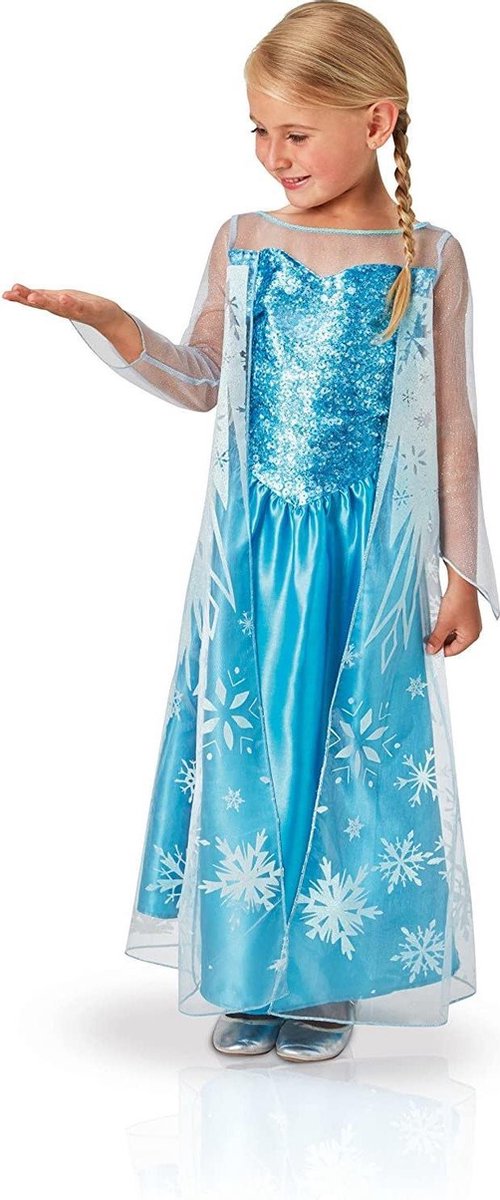 Antagonist Mededogen Contract Disney Frozen Elsa Jurk Maat 110/116 - Verkleedjurk | bol.com