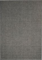 Tapijt Vloerkleed 120x170 cm grijs Sisal (incl LW anti kras vilt) - Tapijten woonkamer
