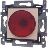 NIKO Original Greige inbouw signalisatie met rode LED lamp | bol.com