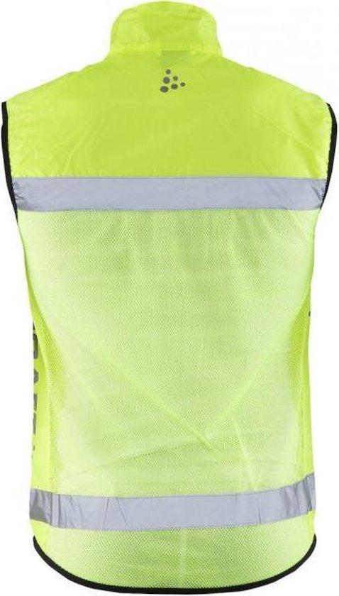 Craft Veiligheidshesje - Maat M - neon geel hardloopjas | bol.com