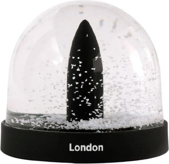 Palomar Sneeuwbol City Icons Londen 8,7 X 8 Cm Glas Zwart