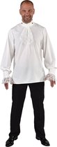 Magic Design Overhemd Steampunk Heren Polyester Wit Maat L