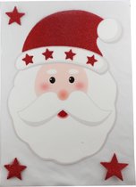 Peha Stickervel Kerstman 28,5 X 40 Cm Pvc Rood/wit