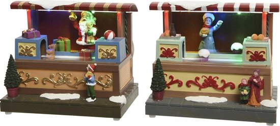 LED tafereel winkel 10x16x15cm-5L (1 stuk) assorti