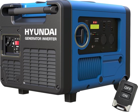 Hyundai 55014 Benzine generator / inverter aggregaat - 4-takt - 4000W