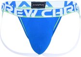 Andrew Christian Almost Naked Cotton Jock Blauw - MAAT S - Heren Ondergoed - Jockstrap voor Man - Mannen Jock