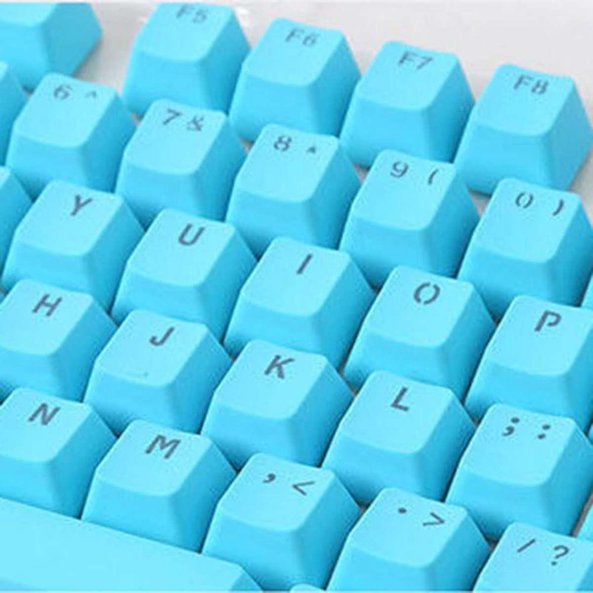 Keycaps Blauwe Keycaps Blue keycaps Double Shot Keycaps Pbt