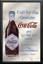 Spiegel - Call For The Genuine Coca Cola Antique Look