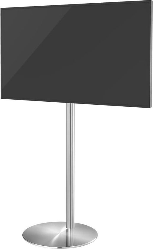Cavus Sphere L 150cm Design Tv Vloerstandaard - RVS Tv meubel geschikt voor 32-65 inch tot 30 kg - VESA 100x200 200x200