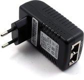 Kreco 240volt naar 24v POE voeding 1000mAh GIGABIT verbinding