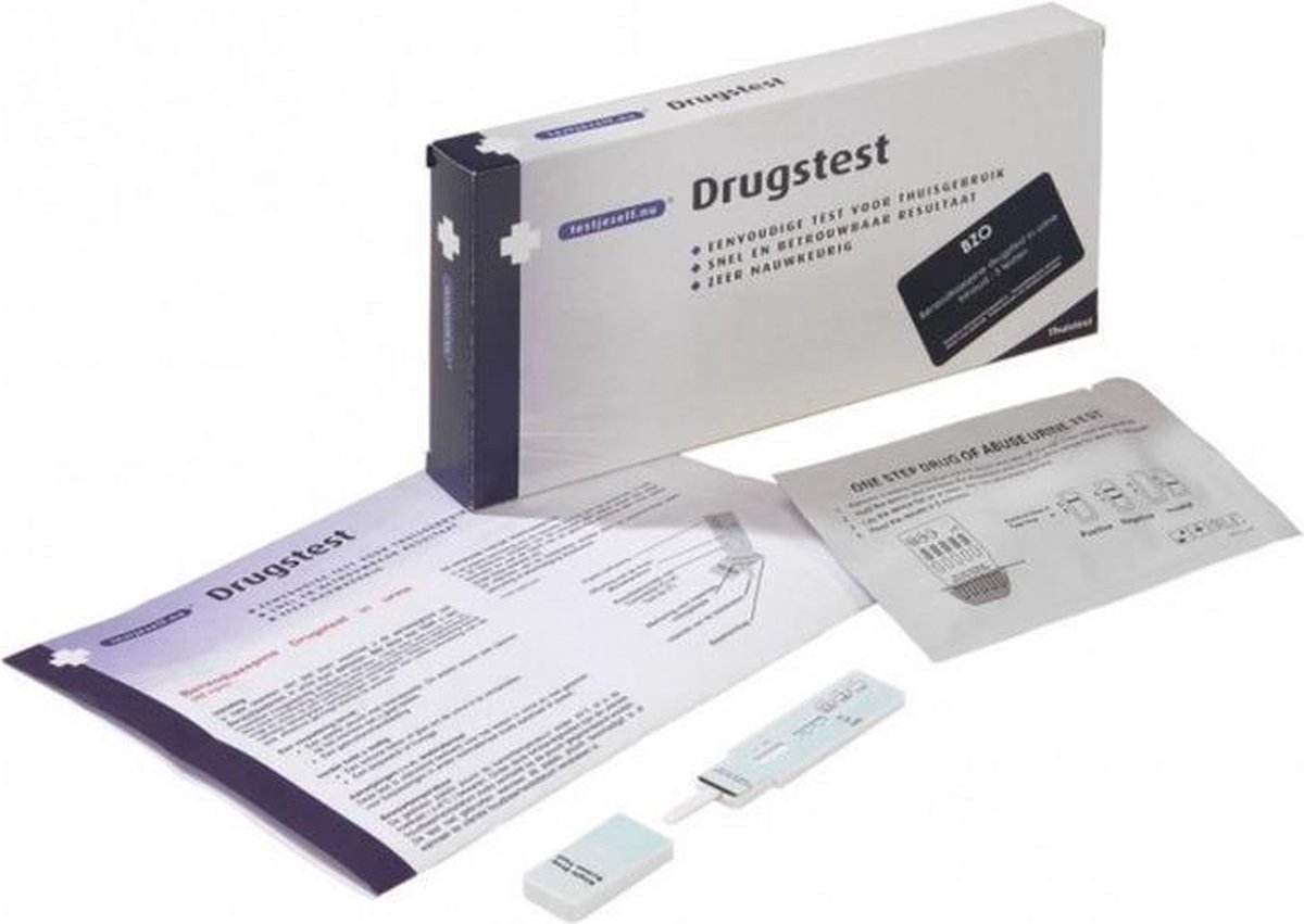 Goedkoopste Testjezelf.nu - Drugtest Benzodiazepine - 3 stuks