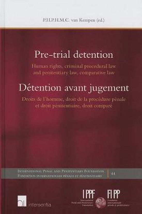 Boek cover Pre-Trial Detention van Piet Hein van Kempen (Hardcover)