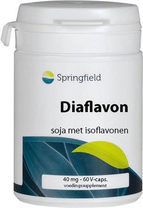 Springfield Diaflavon soja isoflavon 40 mg 60 vcaps