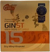 ILHWA - GINST 15 - Korean Ginseng Soft Capsules - 60 stuks