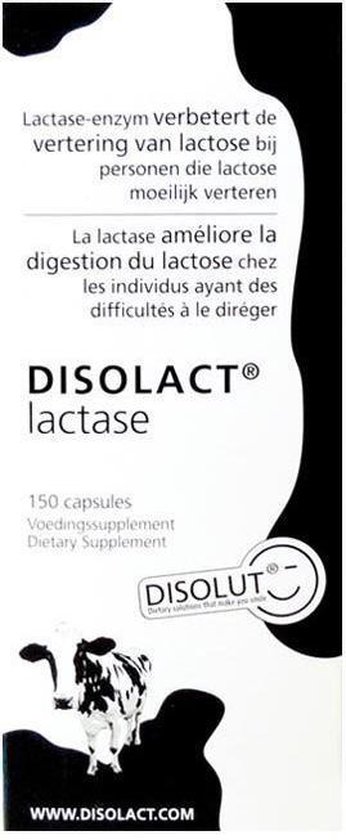 Disolut Disolact Lactase - 150 capsules