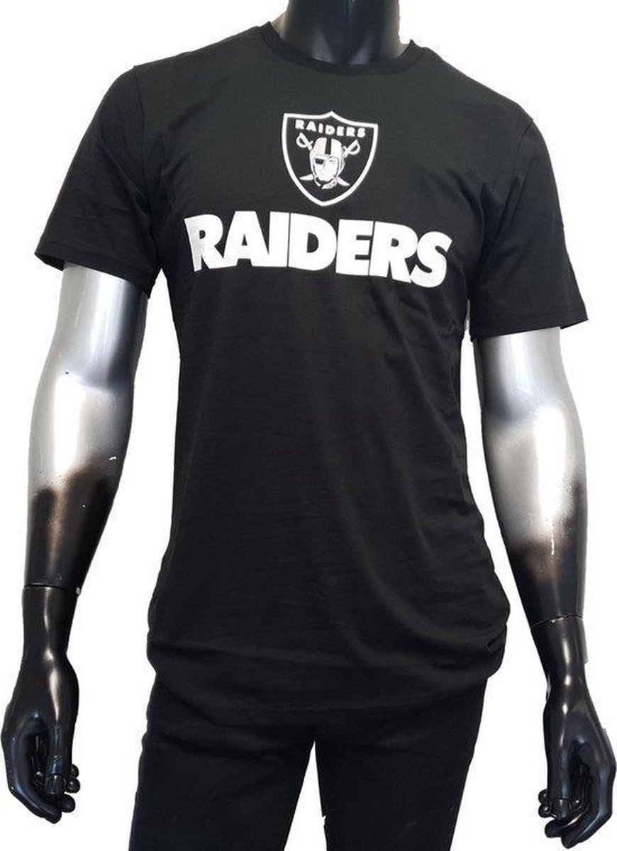 NFL FAN TEE OAKRAI 2 BLK Zwart
