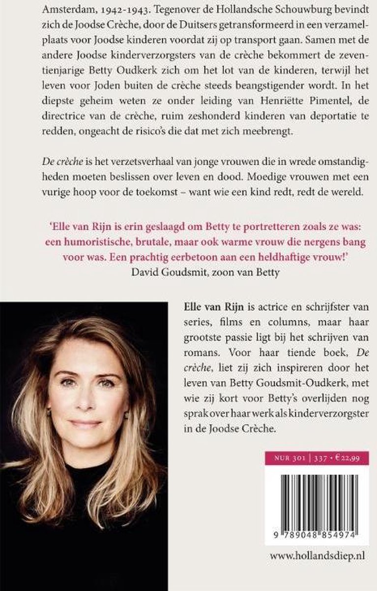 De crèche, Elle van Rijn | 9789048854974 | Boeken | bol.com
