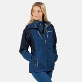 Carletta V 3-in-1 Waterdichte Wandeljas met Capuchon Sportjas - Outdoorjas - Vrouwen - Marineblauw Opaalblauw