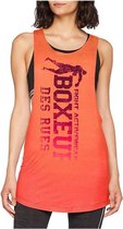 Boxeur Des Rues Woman Oversize Tank Top With Vertical Logo