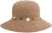 Chapeau de soleil Bucket résistant aux UV UPF50 + - Femme - Gatsby by House of Ord - Taille: 58cm - Couleur: Chocolat