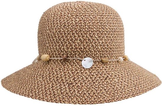 Isoleren maatschappij Groot universum Bucket Hat Dames Vissershoedje UV bescherming UPF50+ Gatsby - Maat: 58cm  verstelbaar -... | bol.com