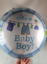 Ballon its a baby boy, 40 cm kindercrea