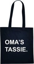 Oma's tassie katoenen tas