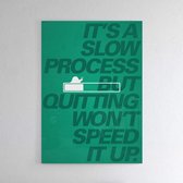 Process - Walljar - Wanddecoratie - Schilderij - Plexiglas
