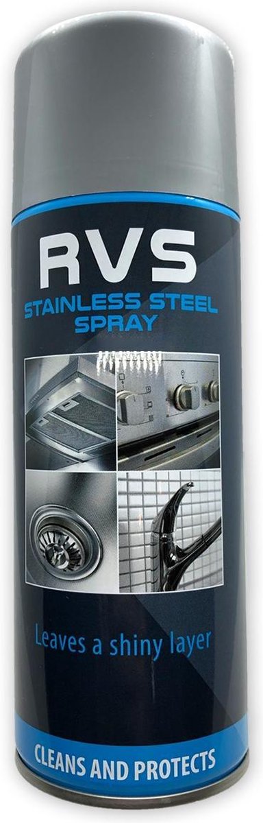 Lubrifiant nettoyant inox aérosol<br />stainless steel cleaner spray R34161  ROCOL 10I00257