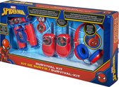 Spiderman Survival Kit - SM-V302 - Lampe de poche - Boussole - Jumelles - Talkie-walkie - Casque