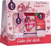 t by tetesept Geschenkset Liebe für dich (Badzout 60g + Douchegel 200ml + Handzeep 420ml)