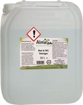 Almawin - Badkamer reiniger 20L - incl.tapkraan - Eco - 100% natuurlijk - dermatologische - Duurzaam - Vegan - Douchereiniger - WC reiniger