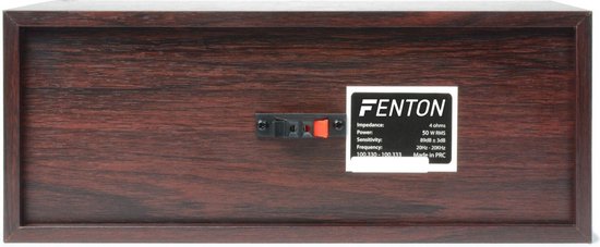 Surround set home cinema 5.0 - Fenton 1150 Watt - Complete set met 5 speakers - Walnoot