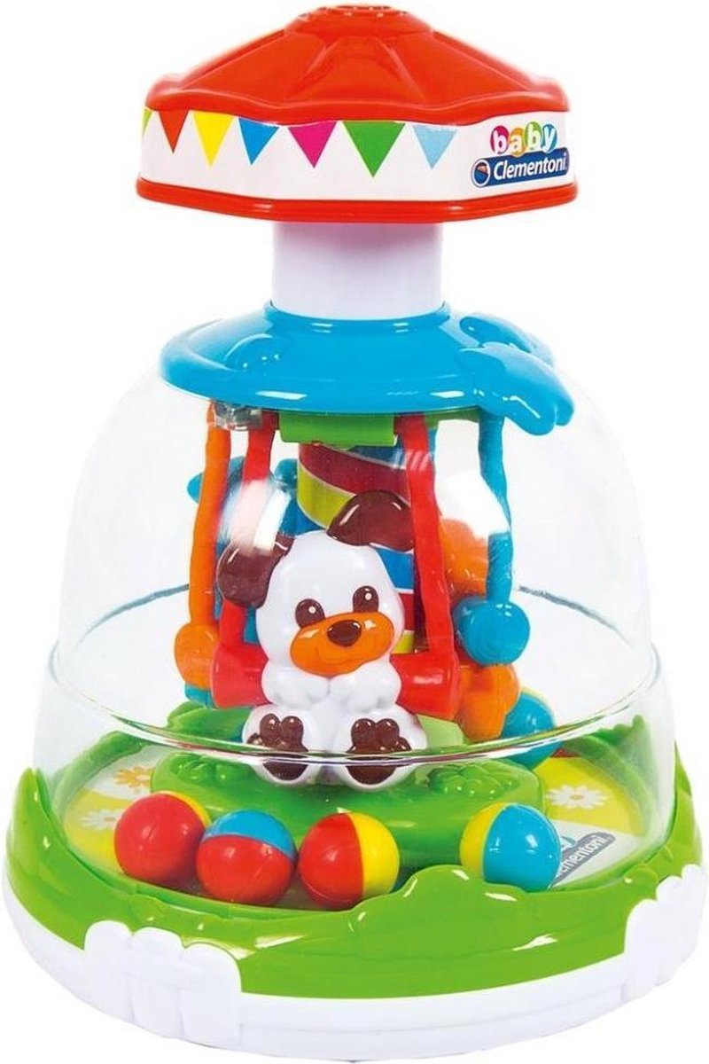 Baby Clementoni - Animals' Fun Park - Draaitol - Motoriek Speelgoed - vanaf  9 maanden | bol.com