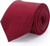 GENTS | Stropdas zijde rood 0511 Maat NS