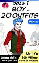 Draw 1 Boy in 20 Outfits - Winter