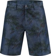 GENTS | Bermuda Korte Broek Heren denim print blauw Maat 48