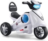 Elektrische kindermotor / kinderscooter / wit