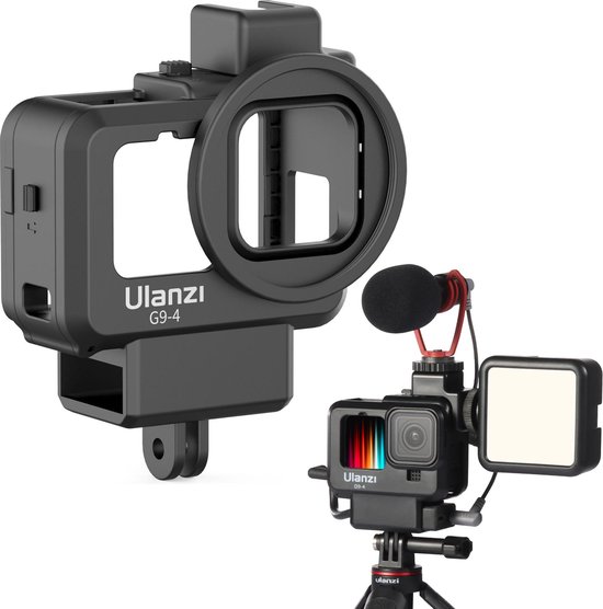 Ulanzi GoPro Hero 9 vlog cage plastique G9-4 | bol